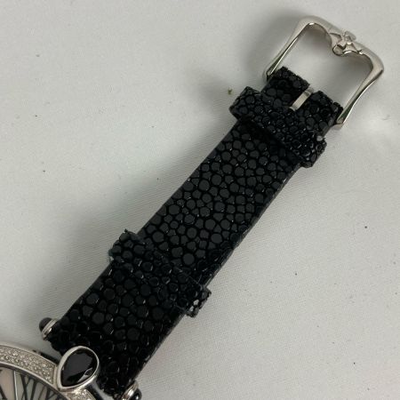  BIJOUMONTRE(ビジュモンントレ) 【限定666本】腕時計 エイ皮 481/666 メレダイヤ入り BM 8610T