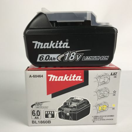  MAKITA マキタ リチウムイオンバッテリー 18v 6.0Ah BL1860B 未使用品