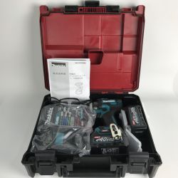 ■■ MAKITA マキタ コードレス式インパクトレンチ 40V 2.5Ah バッテリー2個・充電器付 TW004GRDX 未使用品 Sランク