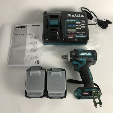  MAKITA マキタ コードレス式インパクトレンチ 40V 2.5Ah バッテリー2個・充電器付 TW004GRDX 未使用品
