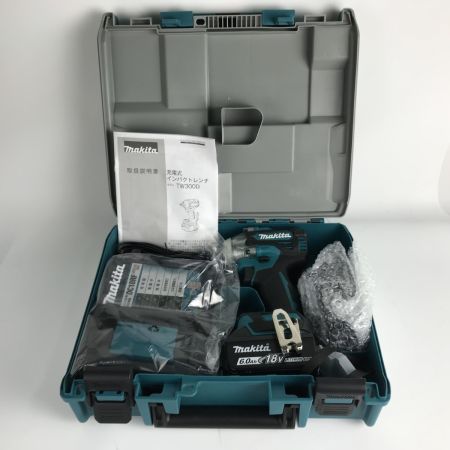  MAKITA マキタ コードレス式インパクトレンチ 18V 6.0Ah バッテリー2個・充電器付 TW300DRGX 未使用品