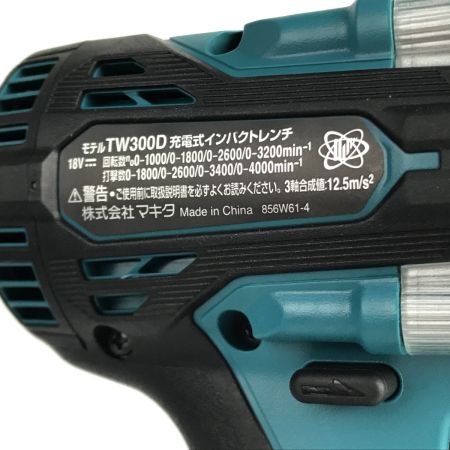  MAKITA マキタ コードレス式インパクトレンチ 18V 6.0Ah バッテリー2個・充電器付 TW300DRGX 未使用品