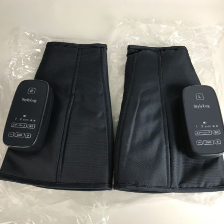   フィットネスクラブがつくったスタイリーレッグ マッサージ機能・EMS機能付 SLL-100 ネイビー 未使用品