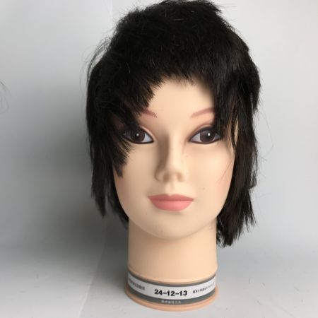   標準仕様適合モデルウィッグ まとめ12個 美容師実技試験用 株式会社三矢 カットウィッグ②