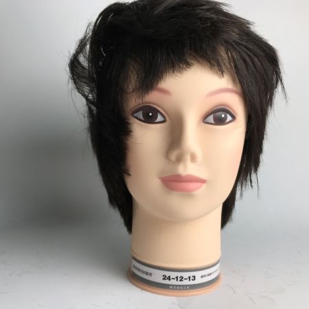   標準仕様適合モデルウィッグ まとめ12個 美容師実技試験用 株式会社三矢 カットウィッグ②