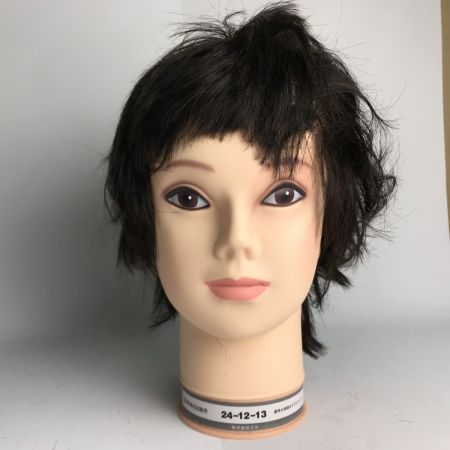   標準仕様適合モデルウィッグ まとめ12個 美容師実技試験用 株式会社三矢 カットウィッグ④