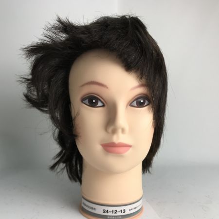   標準仕様適合モデルウィッグ まとめ12個 美容師実技試験用 株式会社三矢 カットウィッグ④