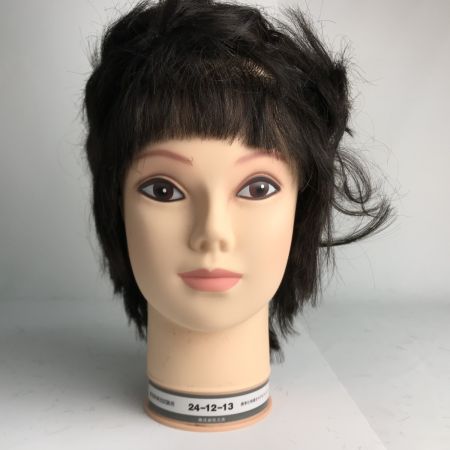   標準仕様適合モデルウィッグ まとめ12個 美容師実技試験用 株式会社三矢 カットウィッグ④