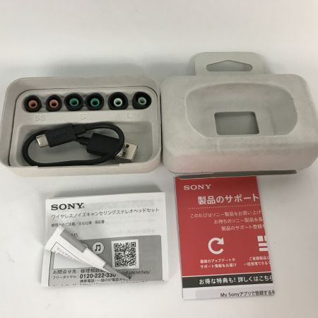  SONY ソニー ワイヤレスイヤホン ノイズキャンセリング WF-1000XM5 ブラック 付属品完備