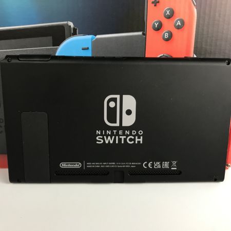  Nintendo Switch 任天堂 ニンテンドウスイッチ 本体セット HAC-001 ネオンブルー x レッド 箱有