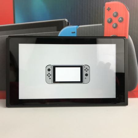  Nintendo Switch 任天堂 ニンテンドウスイッチ 本体セット HAC-001 ネオンブルー x レッド 箱有