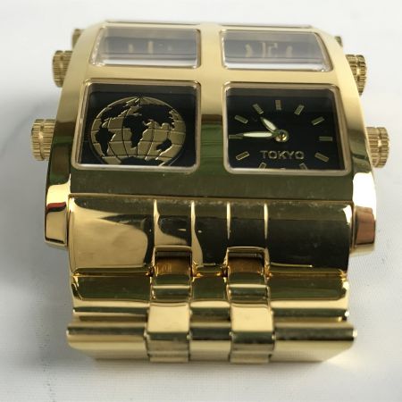  ICELink アイスリンク 腕時計 ジェネレーション D509.149S ゴールド x ブラック 箱・コマ付