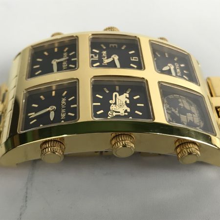  ICELink アイスリンク 腕時計 ジェネレーション D509.149S ゴールド x ブラック 箱・コマ付