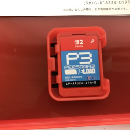   ペルソナ3 リロード P3 RELOAD Nintendo Switch2 ソフト