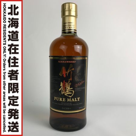 【北海道内限定発送】 TAKETSURU 竹鶴/ニッカウイスキー ピュアモルト 43％ 700ml 旧ラベル 未開栓