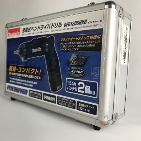  MAKITA マキタ 充電式ペンドライバドリル  DF012DSHXB ブラック