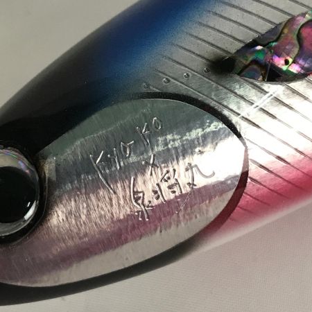   泉将丸×キヨコHG kyo-ko キヨコノポッパー キヨコルアー 220HG ハンドメイドウッドルアー