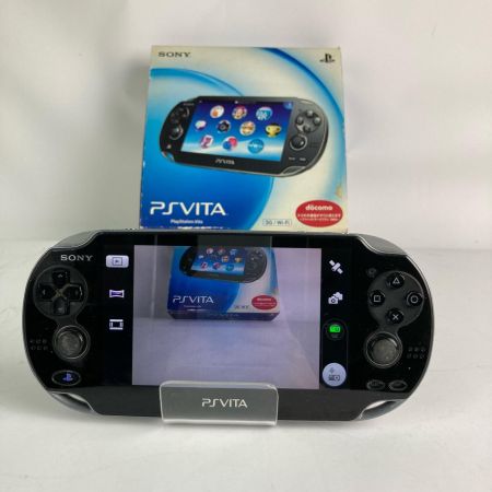  SONY PSVITA ヴィータ PCH-1100 クリスタルブラック 動作品