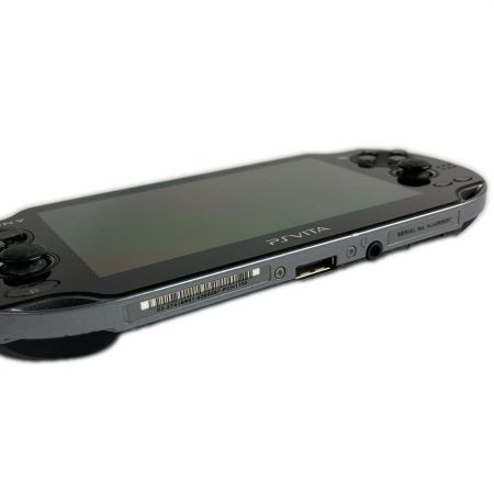  SONY PSVITA ヴィータ PCH-1100 クリスタルブラック 動作品