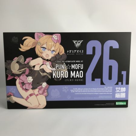  KOTOBUKIYA コトブキヤ PUNI☆MOFU 黒マオ 「メガミデバイス」プラモデル 26.1 KP801 未開封