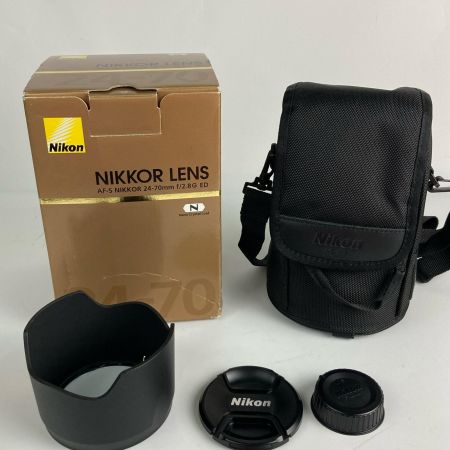  Nikon ニコン 一眼カメラ用レンズ ズームレンズ  AF-S 24-70mm F2.8G ED 箱・ケース・レンズフード付