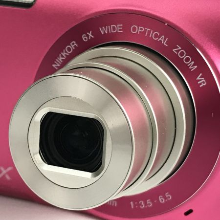  Nikon ニコン コンパクトデジタルカメラ COOLPIX S3300 S3300 ピンク 動作品 付属品完備