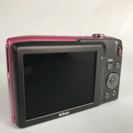  Nikon ニコン コンパクトデジタルカメラ COOLPIX S3300 S3300 ピンク 動作品 付属品完備
