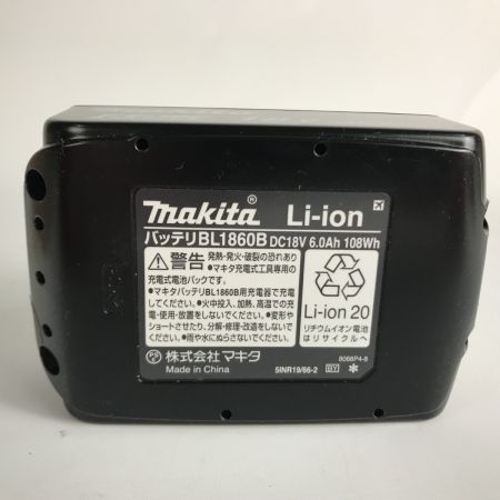  MAKITA マキタ リチウムイオンバッテリー 18v 6.0Ah BL1860B 未使用品