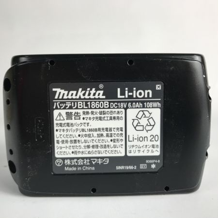  MAKITA マキタ リチウムイオンバッテリー 18v 6.0Ah BL1860B 未使用品