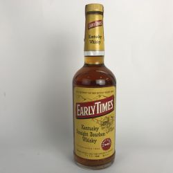 ■■ EARLY TIMES アーリータイムズ ウィスキー特級 バーボン 4年 古酒 700ml 40％  Sランク 未開栓