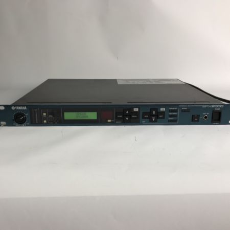  YAMAHA ヤマハ プロフェッショナルマルチエフェクトプロセッサー エフェクター SPX2000 ケーブル・取説付