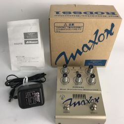 ■■ MAXON マクソン エフェクター オーバードライブ ディストーション ROD881 アダプター(AC210)・説明書付き Bランク