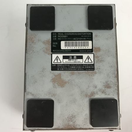  MAXON マクソン エフェクター オーバードライブ ディストーション ROD881 アダプター(AC210)・説明書付き