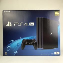 ■■ SONY PlayStation4PRO 1TB プレステ4プロ CUH-7100B ジェットブラック 動作品/付属品完備 Bランク