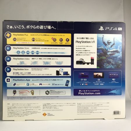  SONY PlayStation4PRO 1TB プレステ4プロ CUH-7100B ジェットブラック 動作品/付属品完備