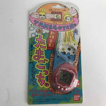  BANDAI バンダイ 初代たまごっち 新種発見!!たまごっち 2個 TAMAGOTCH 平成レトロ 赤/青 未開封