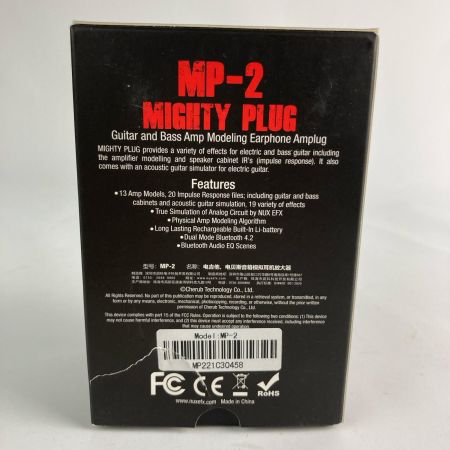  NUX MP-2 Mighty Plug マイティプラグ ヘッドホンアンプ  MP-2