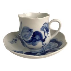 ■■ Meissen マイセン カップ&ソーサー ブルーオーキッド 箱無 Bランク