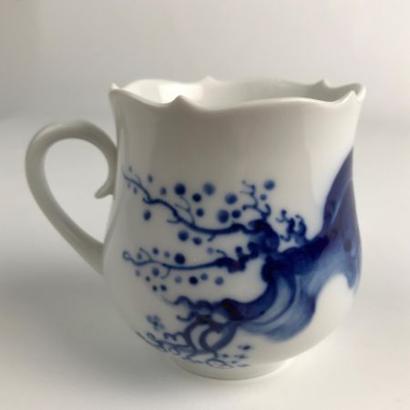  Meissen マイセン カップ&ソーサー ブルーオーキッド 箱無