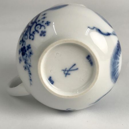  Meissen マイセン カップ&ソーサー ブルーオーキッド 箱無