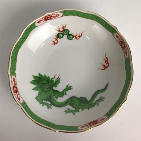  Meissen マイセン カップ&ソーサー マイセン シノワズリ緑龍 ドラゴン グリーン 333310/93