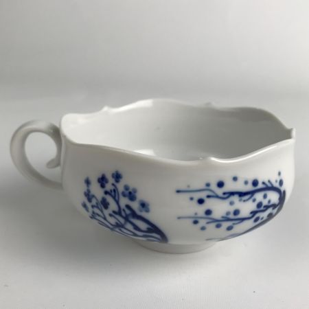  Meissen マイセン カップ&ソーサー ブルーオーキッド