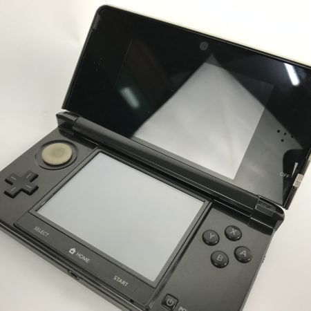   【動作品】Nintendo 3DS本体 任天堂 ニンテンドウ ルイージマンションソフトセット CTR-001 ブラック