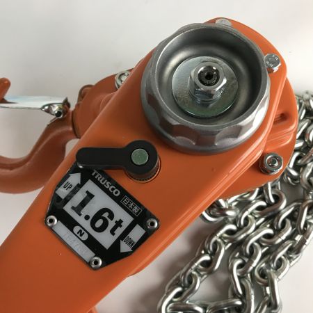  TRUSCO トラスコ中山 【未使用品】レバーホイスト ガッチャ 定格荷重1.6t TLH-160