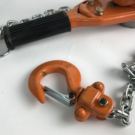  VITAL バイタル工業 ナイスレバー レバーホイスト ガッチャ 使用荷重0.8t NR2-08 オレンジ 未使用品