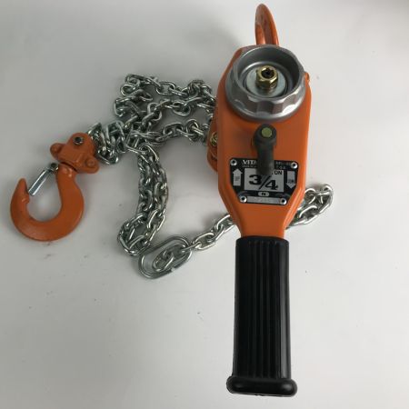  バイタル工業 VITAL ナイスレバー レバーホイスト ガッチャ 使用荷重0.8t NR2-08 未使用品