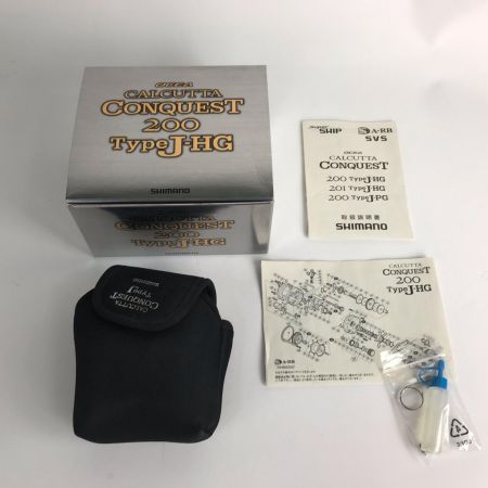  SHIMANO シマノ ベイトリール ’10 オシア カルカッタコンクエスト200 TYPE J-HG 02601