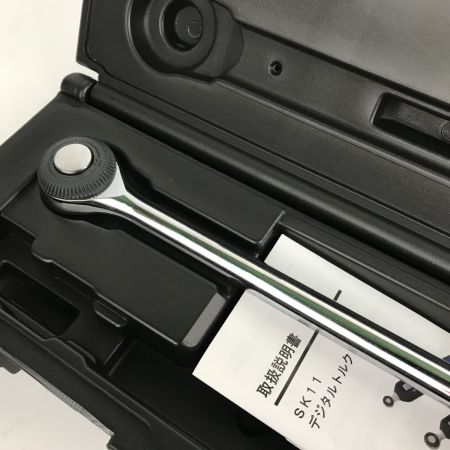  藤原産業 デジタルトルクレンチ SK11 6.8〜135Nm SDT3-135 ブルー 未使用品・ケース・外箱付