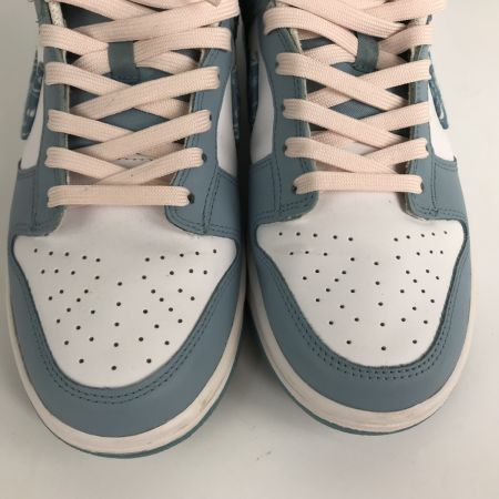  NIKE ナイキ スニーカー 27cm DUNK LOW ダンク ロー ESS DH4401-101 ブルーペイズリー 箱付