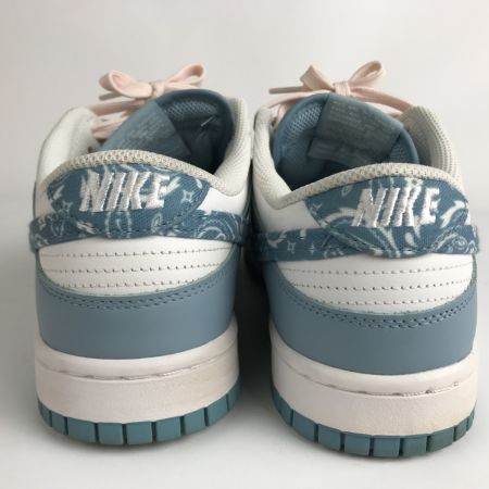  NIKE ナイキ スニーカー 27cm DUNK LOW ダンク ロー ESS DH4401-101 ブルーペイズリー 箱付